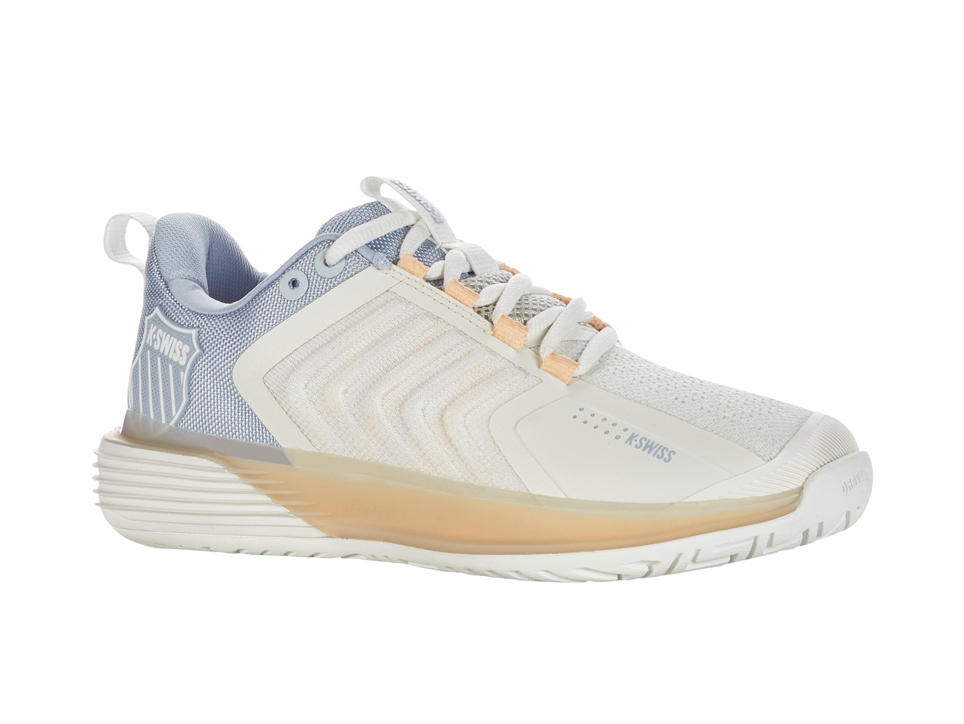 Zapatillas K-Swiss Ultrashot 3 para mujer | Blanco estrella/Blanco ónix/Jaspeado