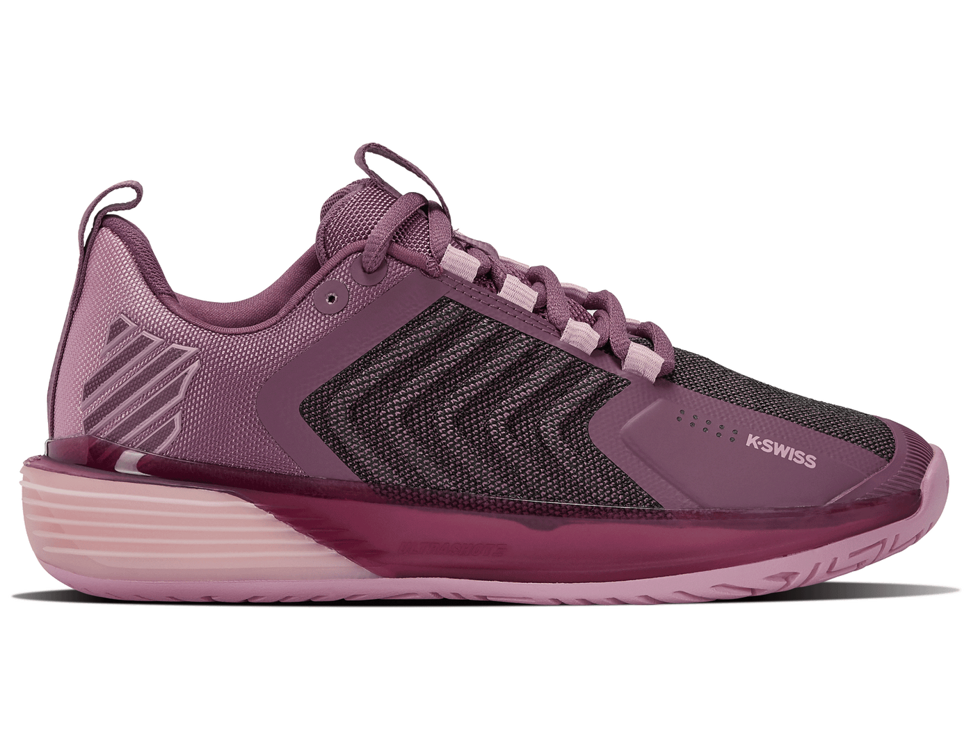 Zapatillas K-Swiss Ultrashot 3 para mujer | Néctar de uva/Rosa cameo