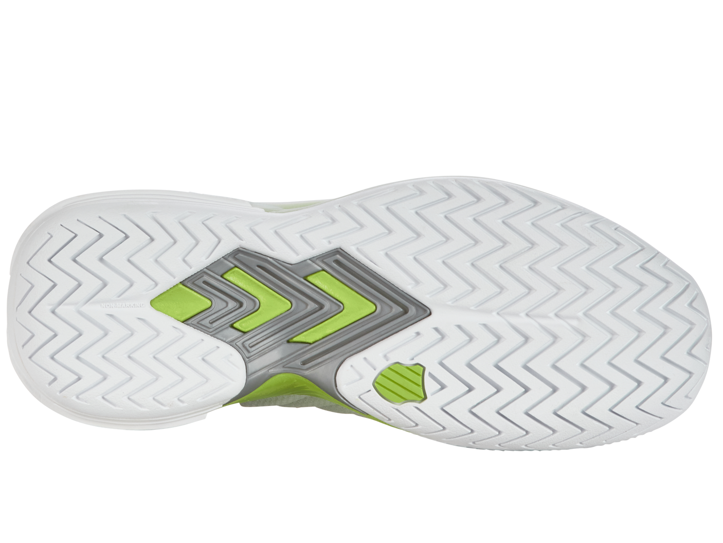K-Swiss Women's Shoes Ultrashot 3 | White/Gray Violet/Lime Green
