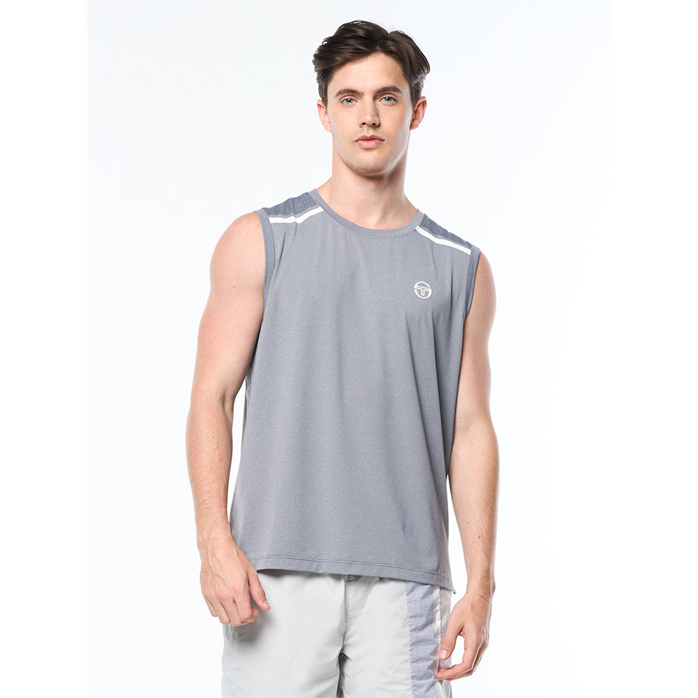 Sergio Tacchini Attivo Damarindo Tank - Quiet Gray