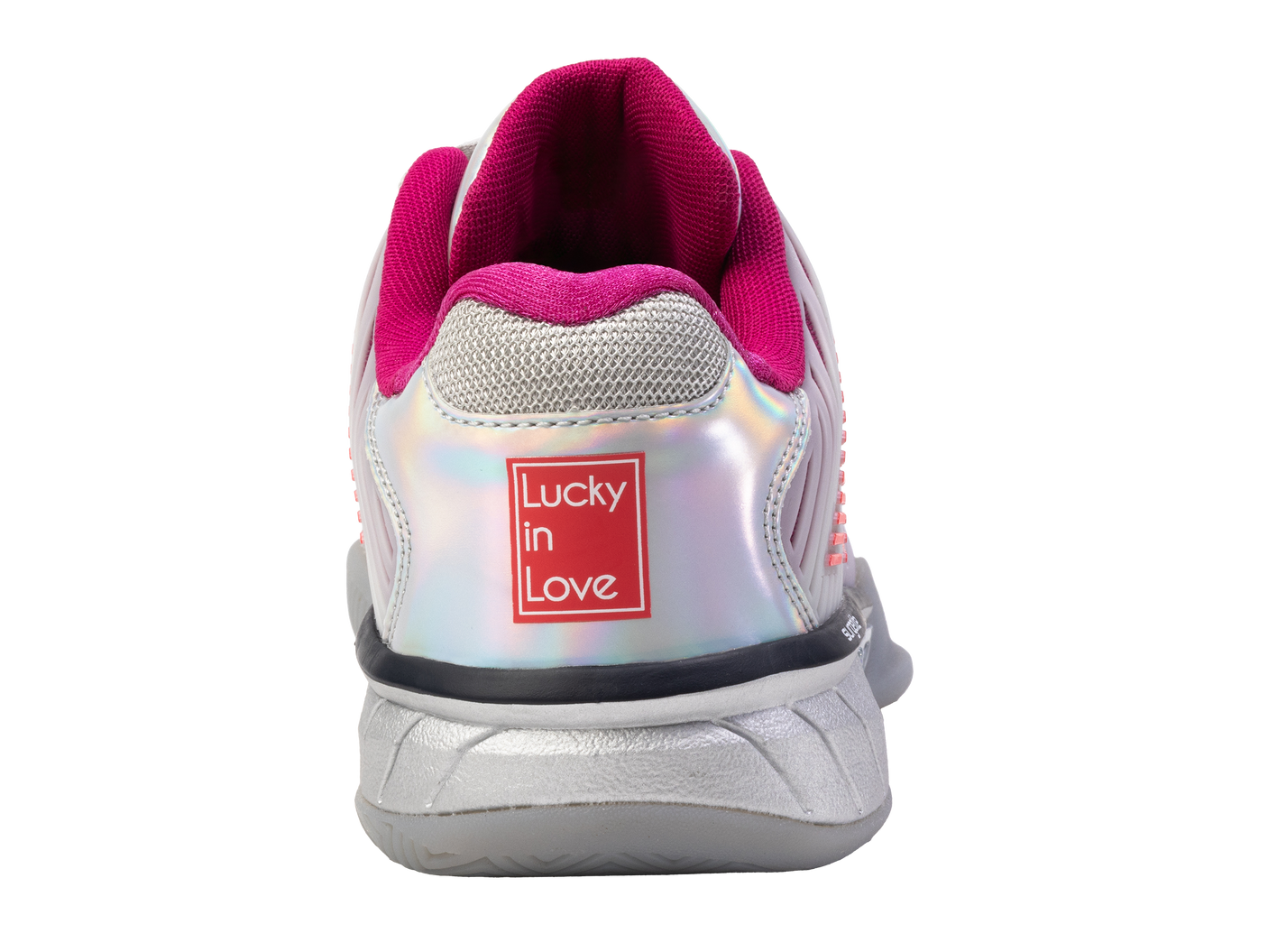 Zapatillas K-Swiss Hypercourt Express 2 Lucky In Love para mujer | Plata/Bruma Harbor/Fruta del dragón