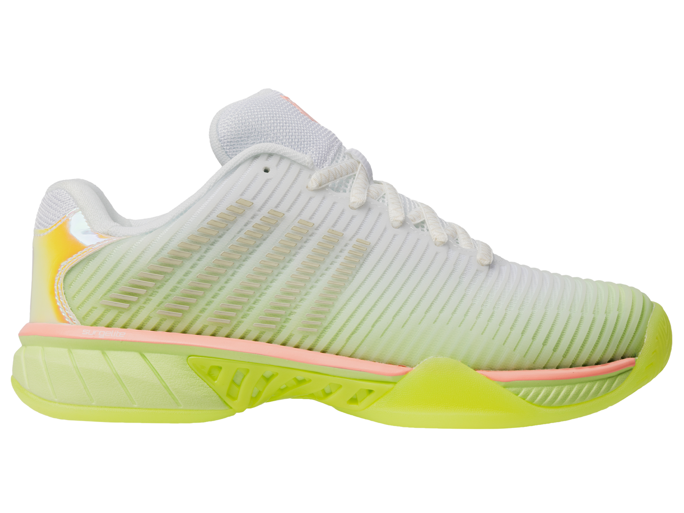 Zapatillas K-Swiss Hypercourt Express 2 Lucky In Love para mujer | Blanco/Limón escarchado/Beige