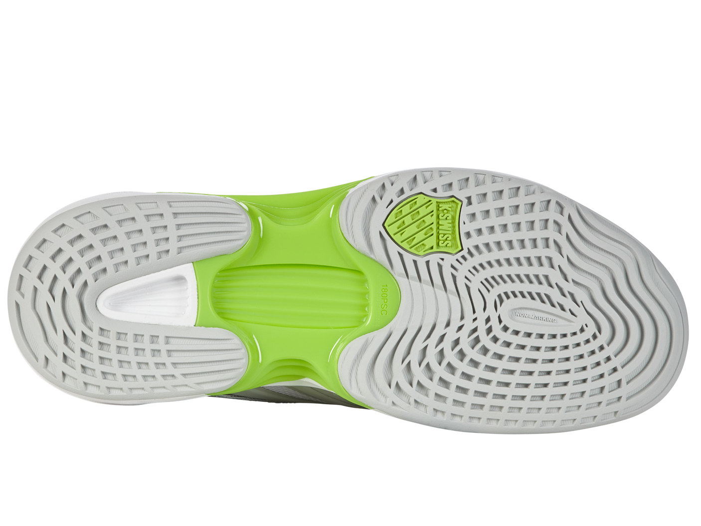 Zapatillas K-Swiss Speedtrac para mujer | Gris violeta/blanco/verde lima