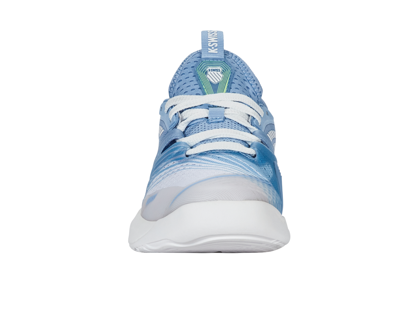 Zapatillas K-Swiss Speedtrac para mujer | Blanco Lucent/Canal holandés/Verde paraíso