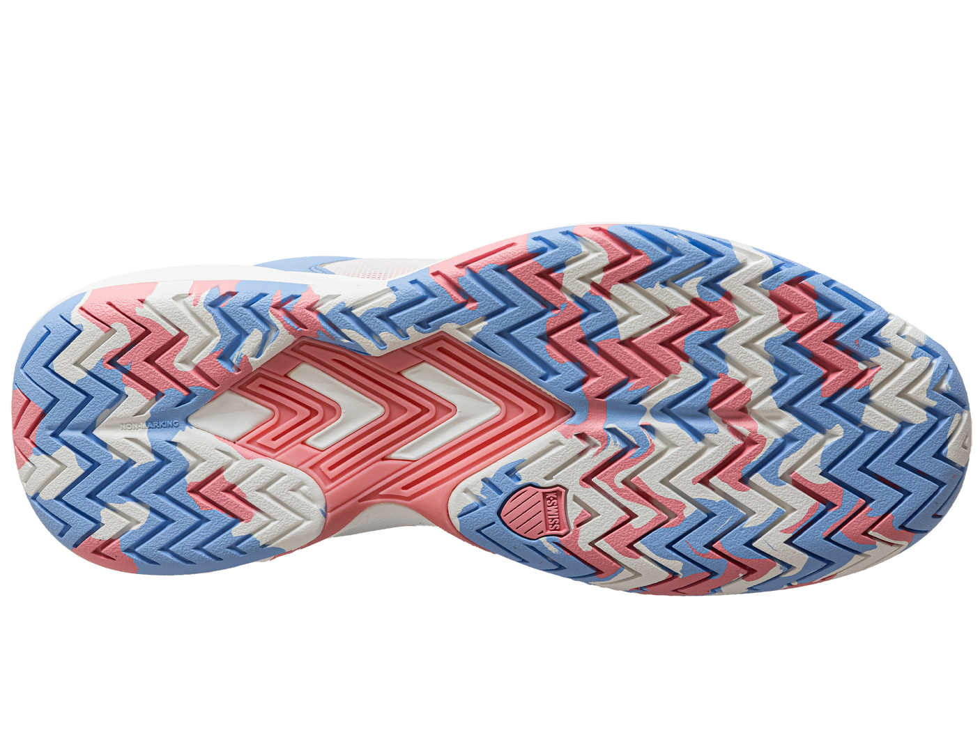 Zapatillas K-Swiss Ultrashot Team para mujer | Aire libre/Blanco brillante/Hielo fresa