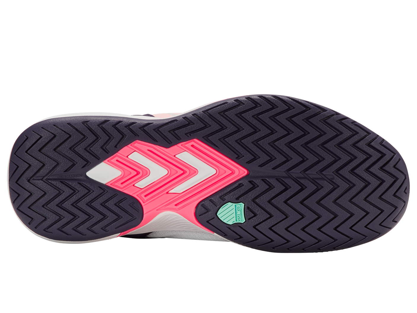 Zapatillas K-Swiss Ultrashot Team para mujer | Morado Plumeria/Blanco/Rosa Pastel Neón