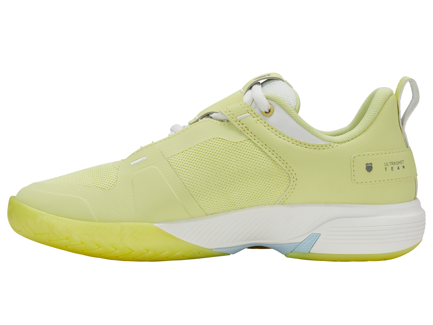 Zapatillas K-Swiss Ultrashot Team para mujer | Verde Luminario/Blanco De Blanco/Azul Balada