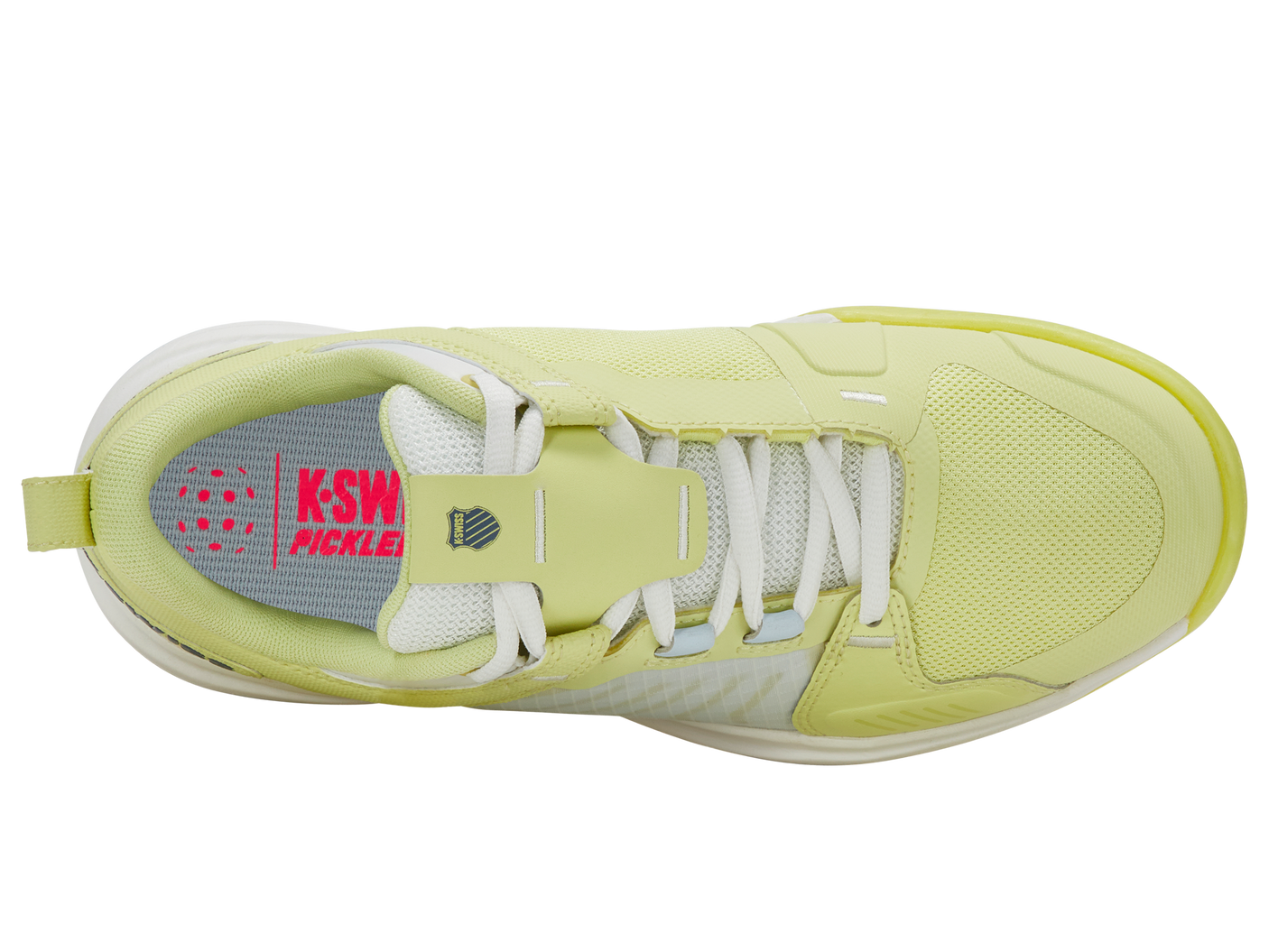 Zapatillas K-Swiss Ultrashot Team para mujer | Verde Luminario/Blanco De Blanco/Azul Balada