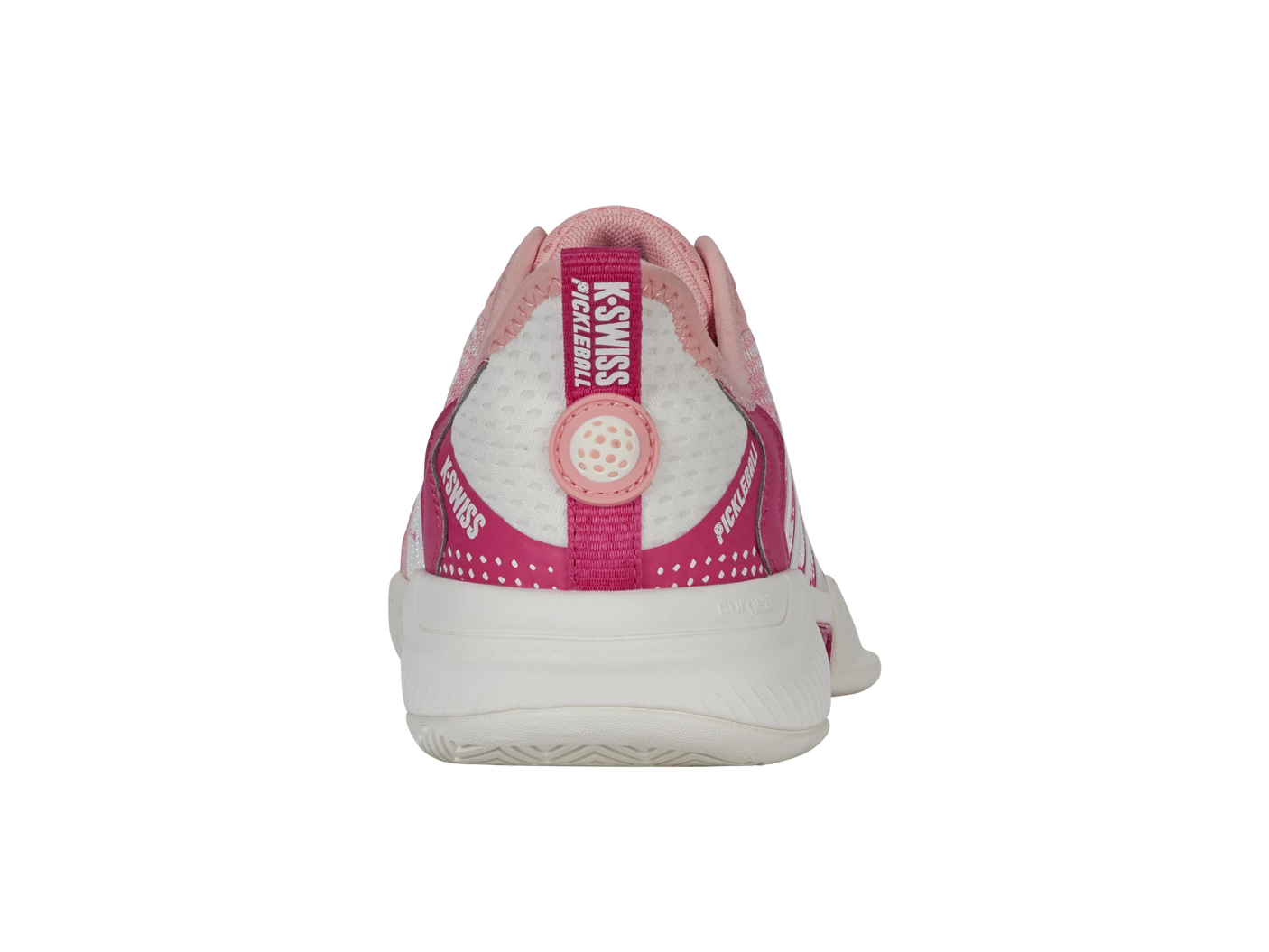 K-Swiss Women's Shoes Pickleball Supreme | Cloud Dancer/Raspberry Sorbet