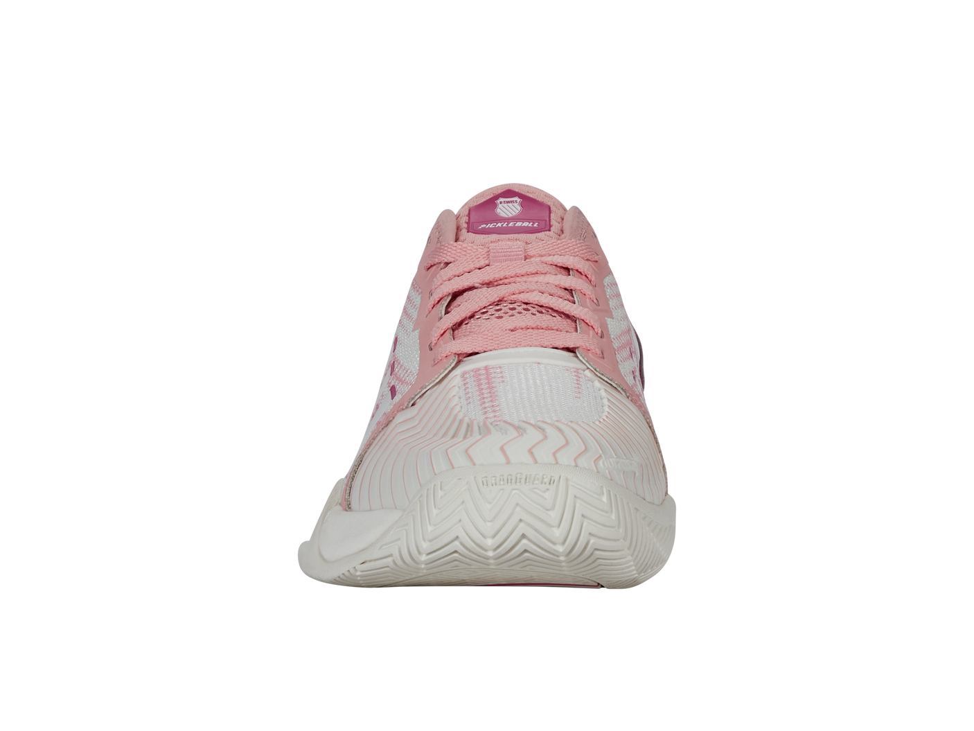 K-Swiss Women's Shoes Pickleball Supreme | Cloud Dancer/Raspberry Sorbet