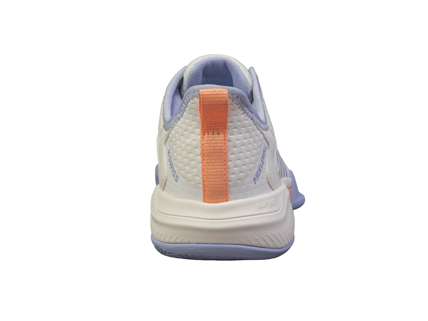 K-Swiss Women's Shoes Pickleball Supreme | White/Heather/Peach Fuzz