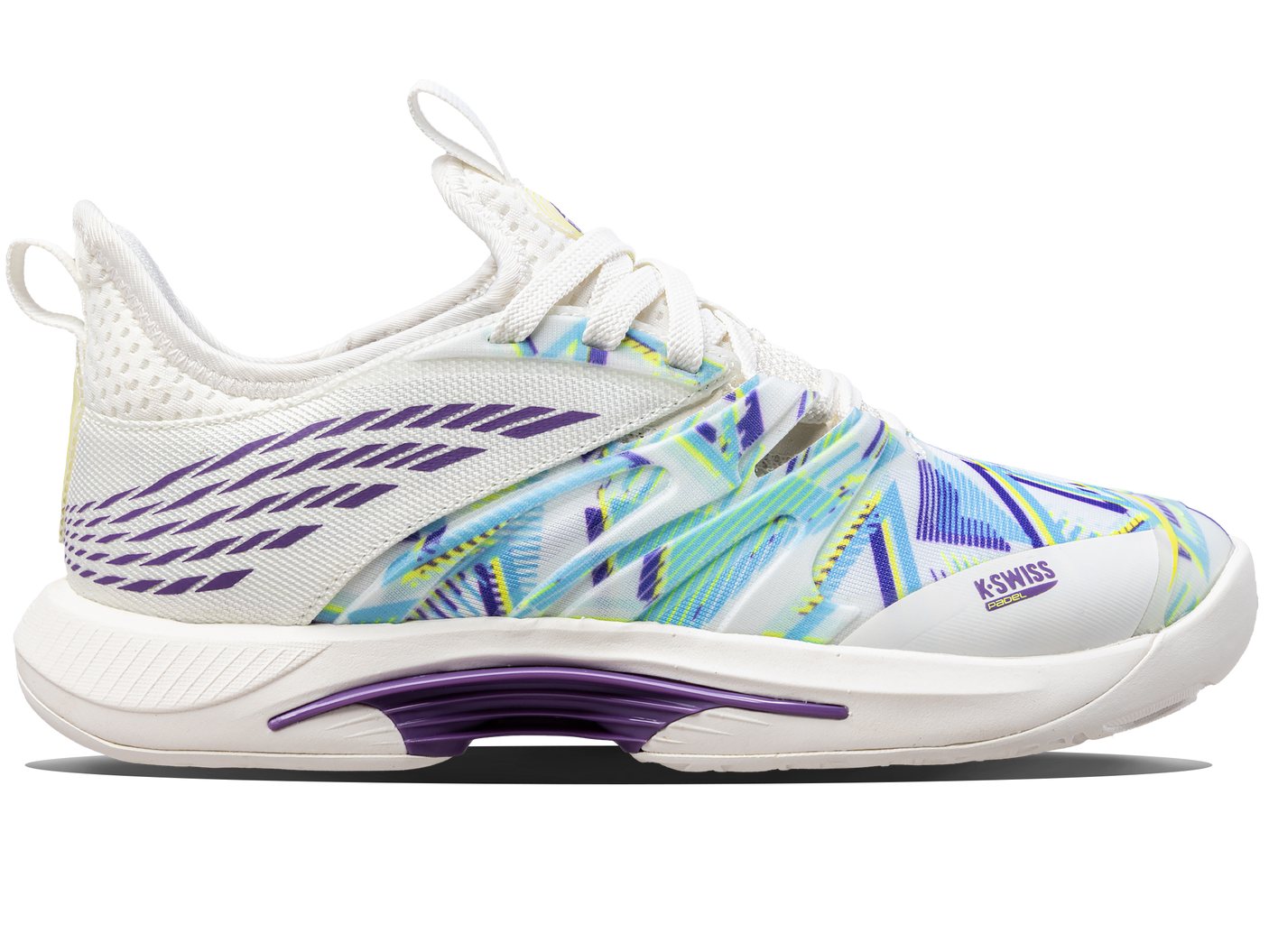K-Swiss Women's Shoes Speedtrac Padel | Snow White/Purple Heart/Evening Primrose