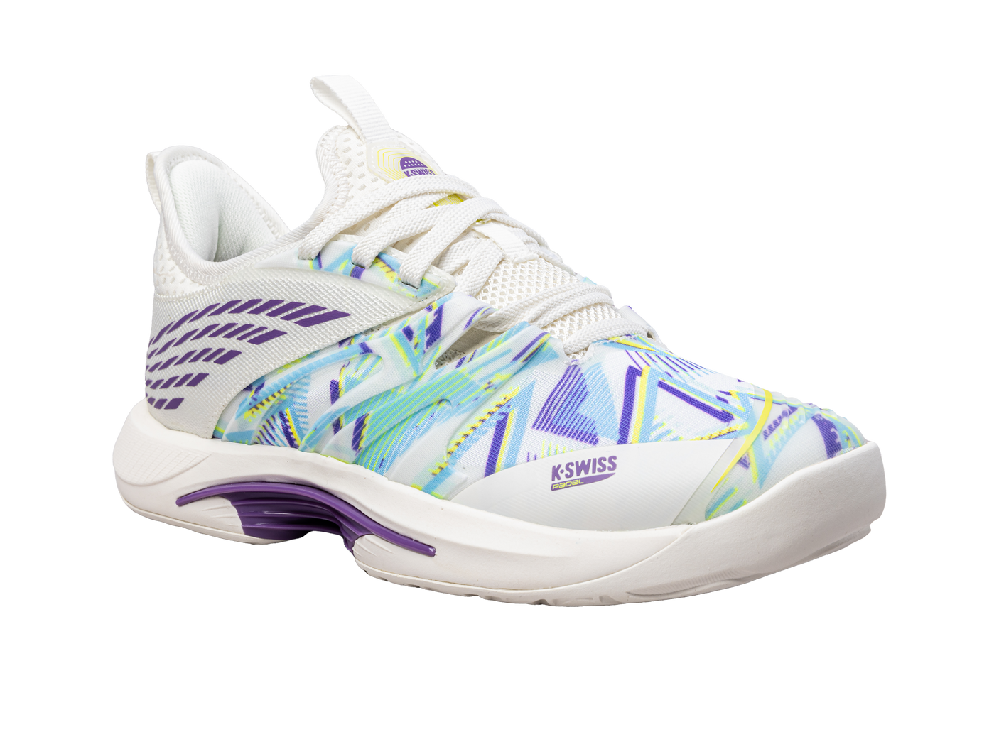 K-Swiss Women's Shoes Speedtrac Padel | Snow White/Purple Heart/Evening Primrose