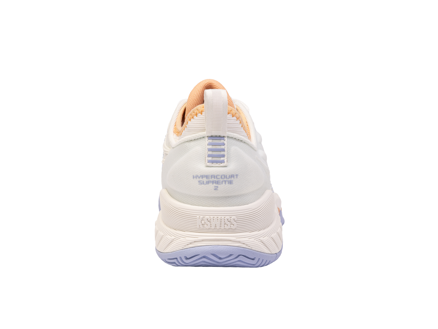 Zapatillas K-Swiss Hypercourt Supreme 2 para mujer | Blanco estrella/Jaspeado/Piel de melocotón