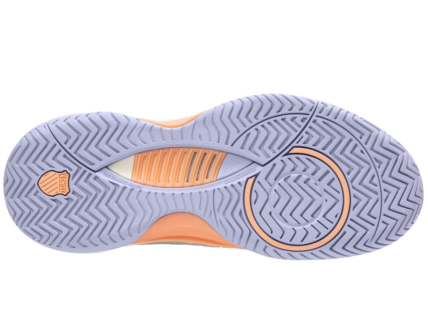 Zapatillas K-Swiss Hypercourt Supreme 2 para mujer | Blanco estrella/Jaspeado/Piel de melocotón