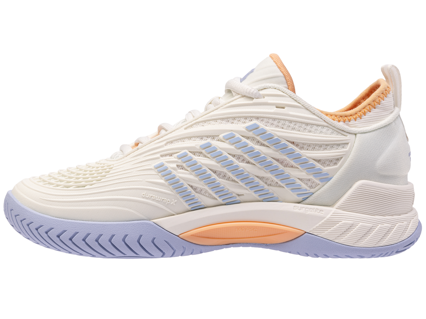 Zapatillas K-Swiss Hypercourt Supreme 2 para mujer | Blanco estrella/Jaspeado/Piel de melocotón