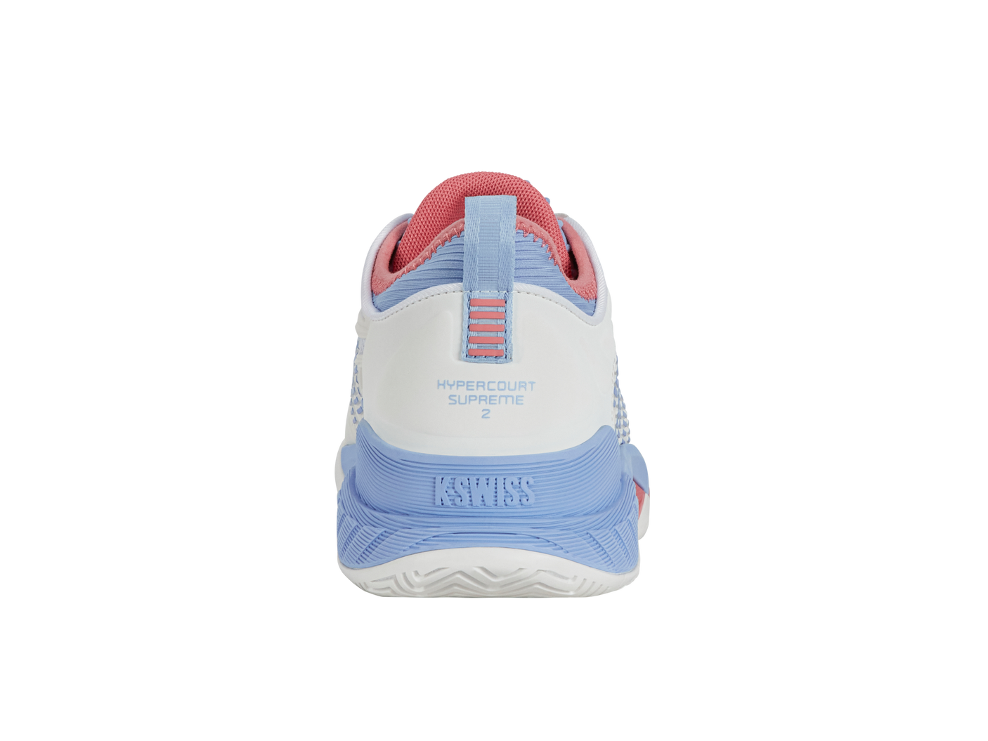 K-Swiss Women's Shoes Hypercourt Supreme 2 | Bright White/Open Air/Strawberry Ice