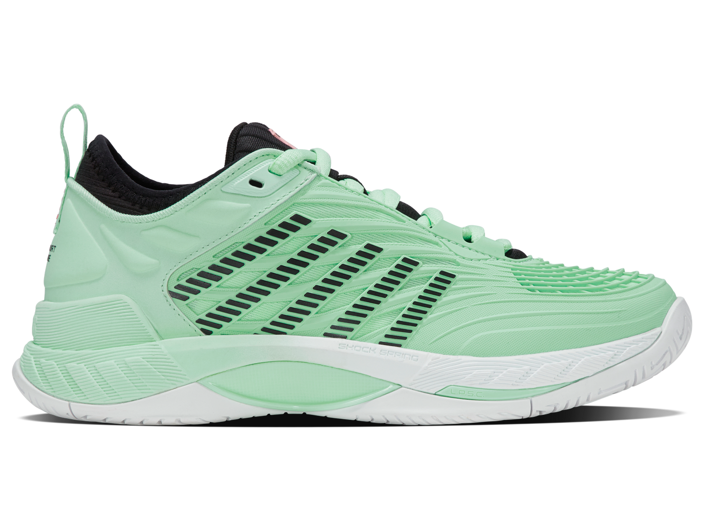 Zapatillas K-Swiss Hypercourt Supreme 2 para mujer | Menta neón/Negro/Blanco