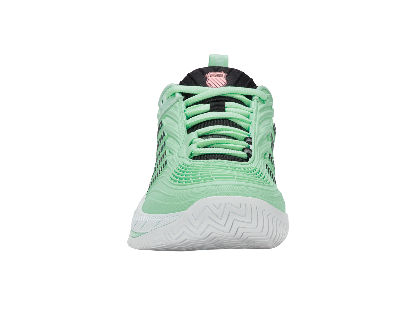 Zapatillas K-Swiss Hypercourt Supreme 2 para mujer | Menta neón/Negro/Blanco