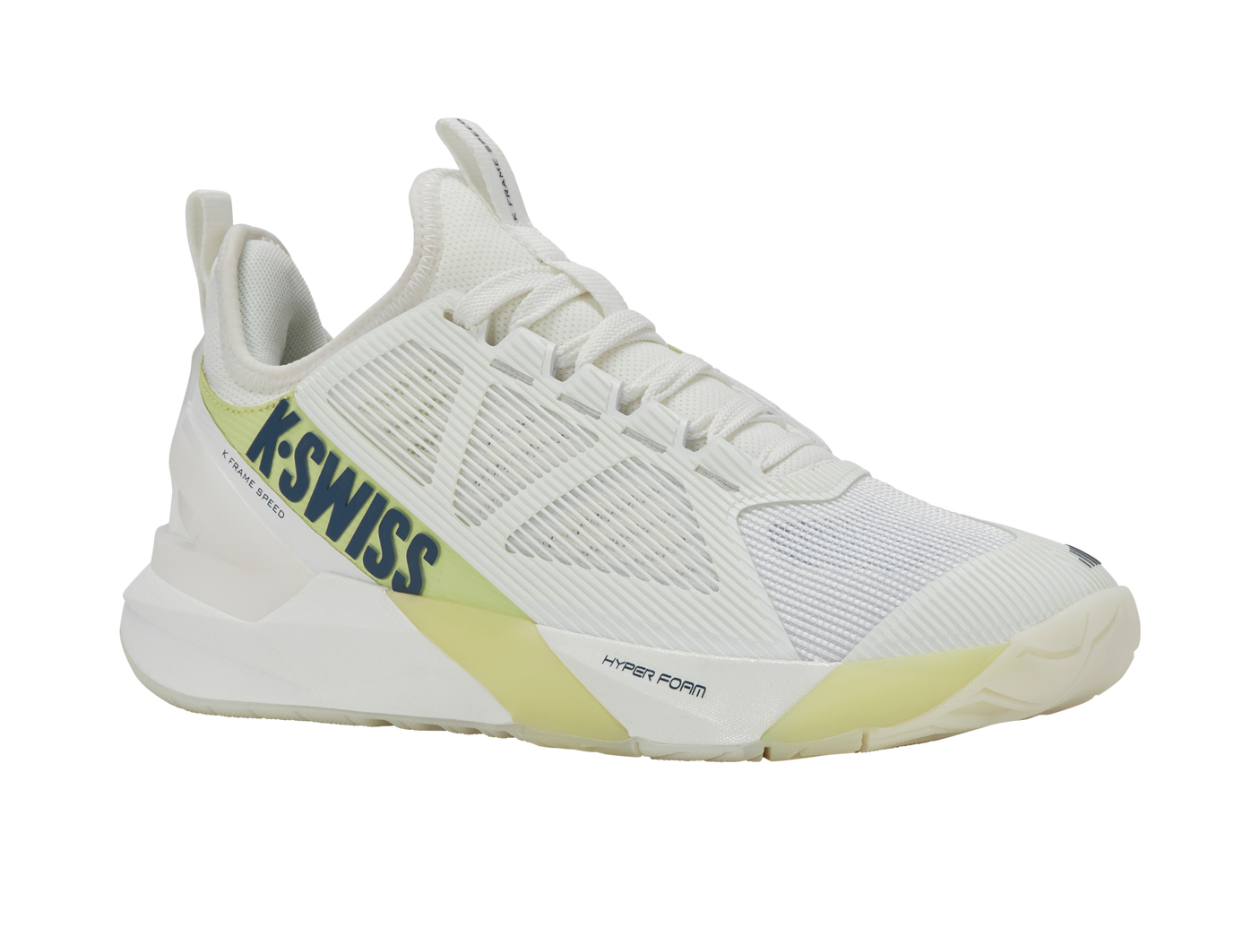 Zapatillas K-Swiss para mujer K-Frame Speed | Blanco/Verde Luminario/Índigo Vintage