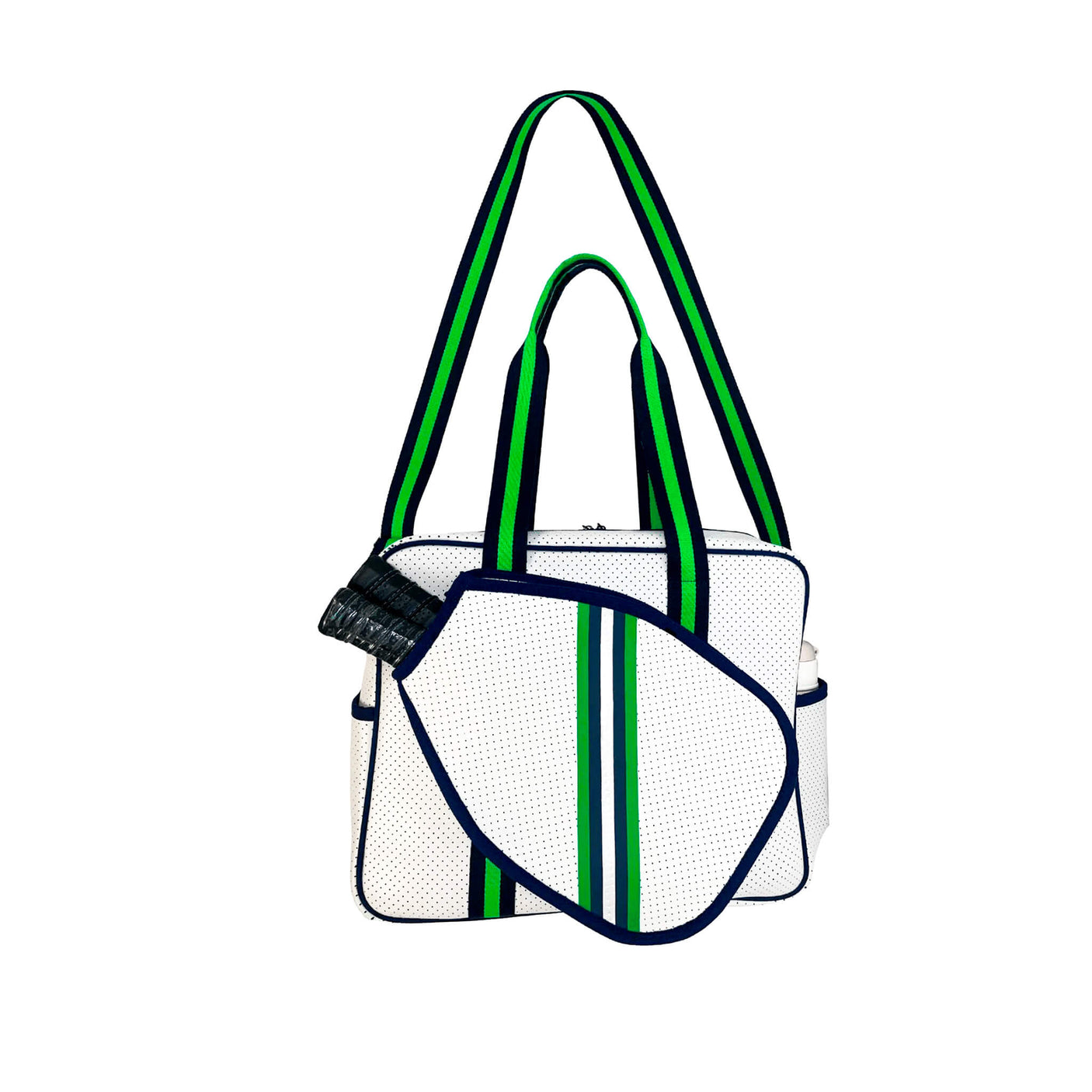 PickleballMonger - Pickleball Bags White & Green