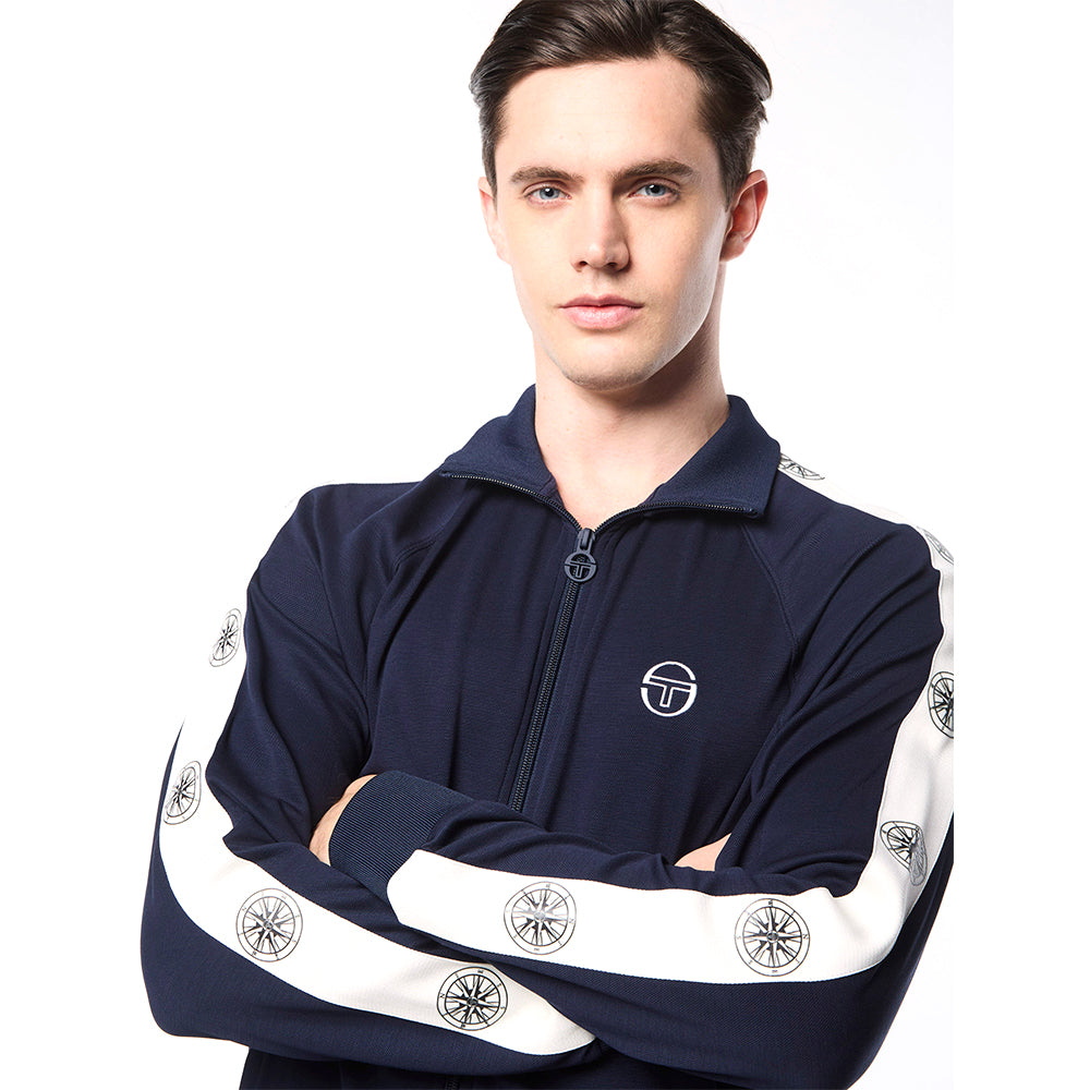 Sergio Tacchini Bussola Track Jacket - Maritime Blue