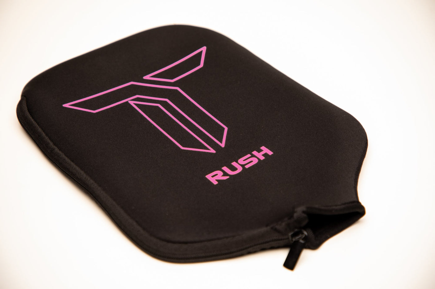 RUSH 13 INDIVIDUALES (ROSA) Incluye tarjeta de peso personalizada, funda de pala, borrador de pala y pesas de plomo.
