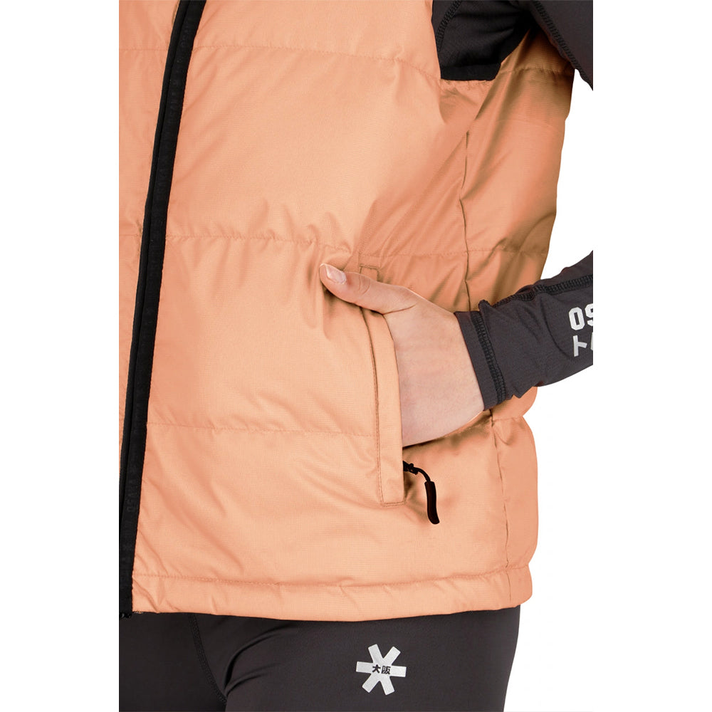 Osaka Women Padded Gilet | Peach