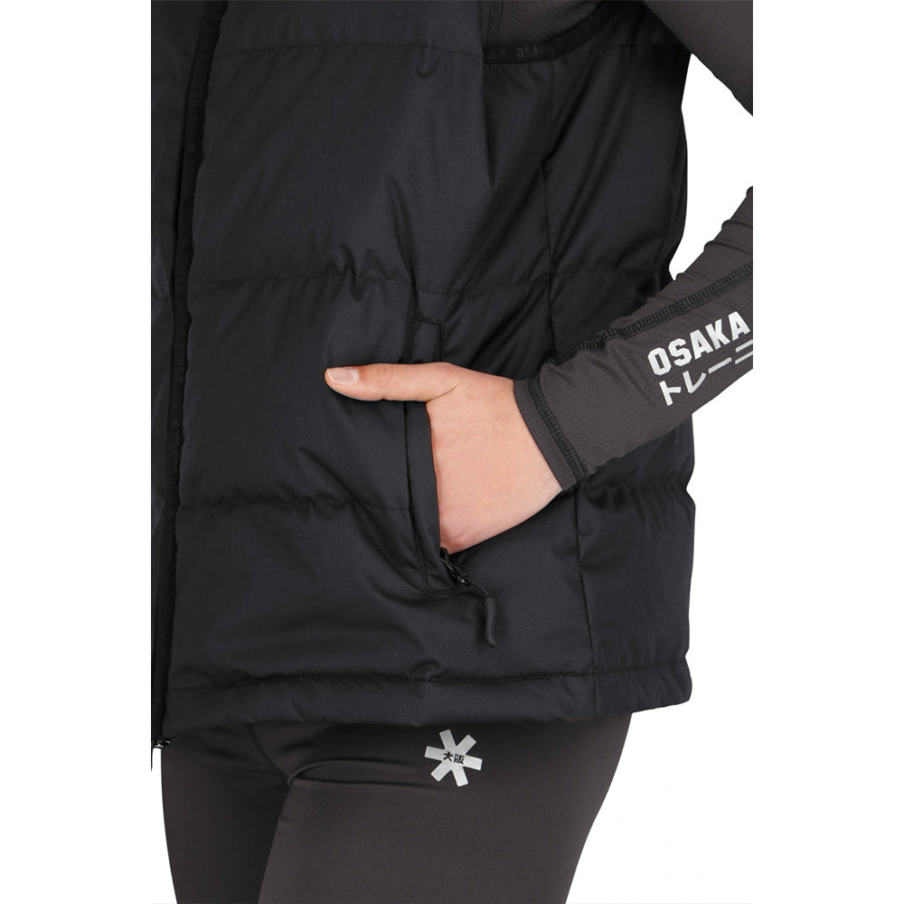 Chaleco acolchado Osaka para mujer | Negro