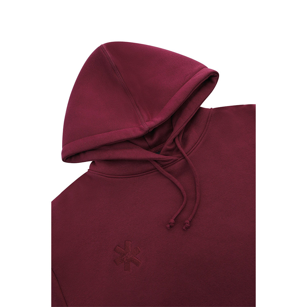 Sudadera con capucha unisex básica Osaka | Burdeos