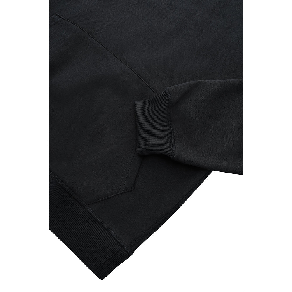 Sudadera con capucha unisex Osaka básica | Negra