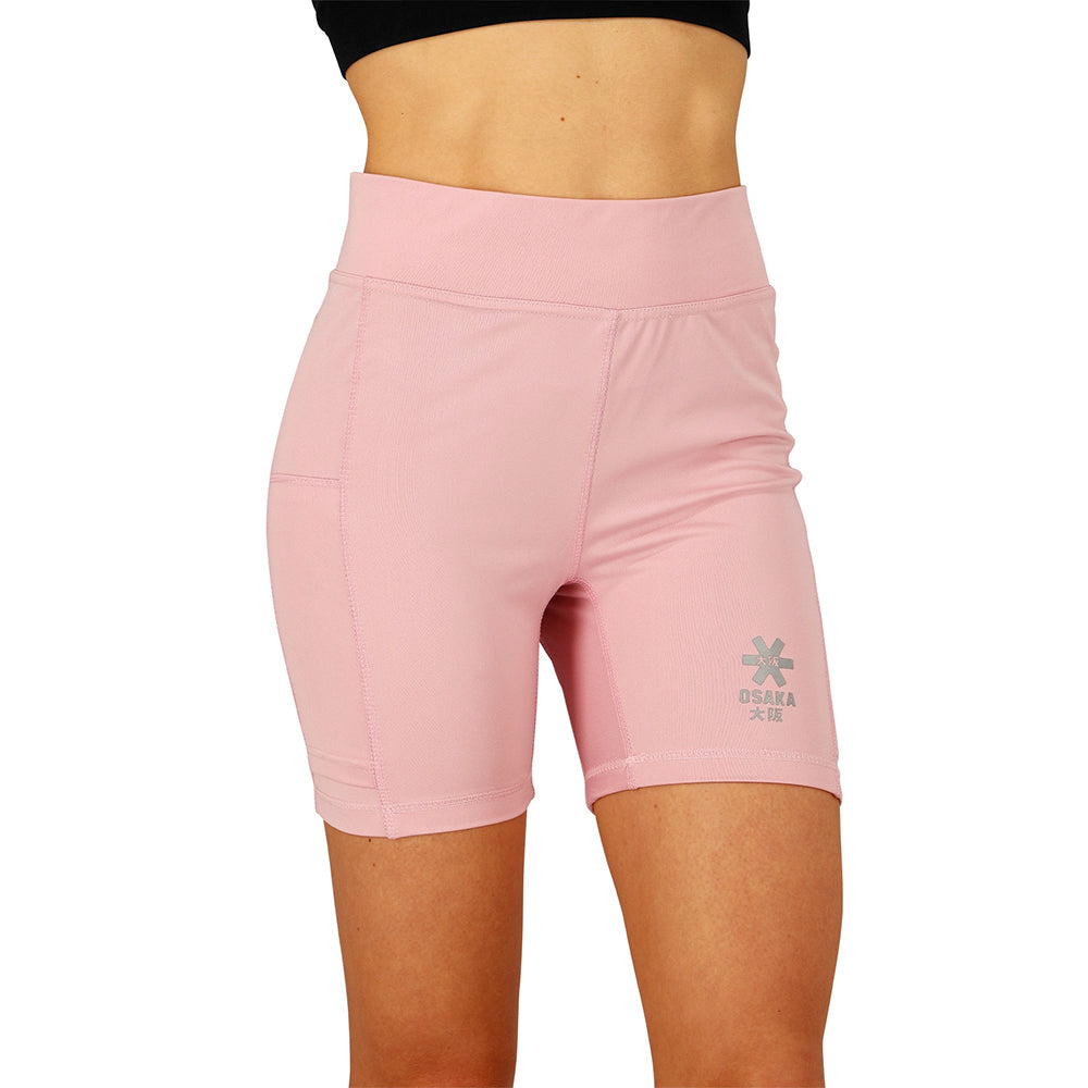 Osaka Women Tech Biker Shorts | Fondant Pink