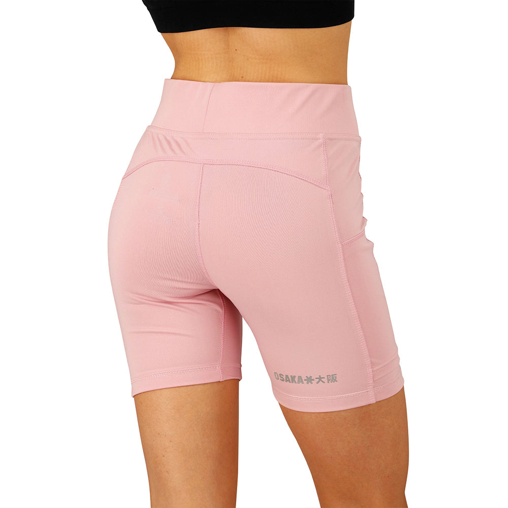 Osaka Women Tech Biker Shorts | Fondant Pink