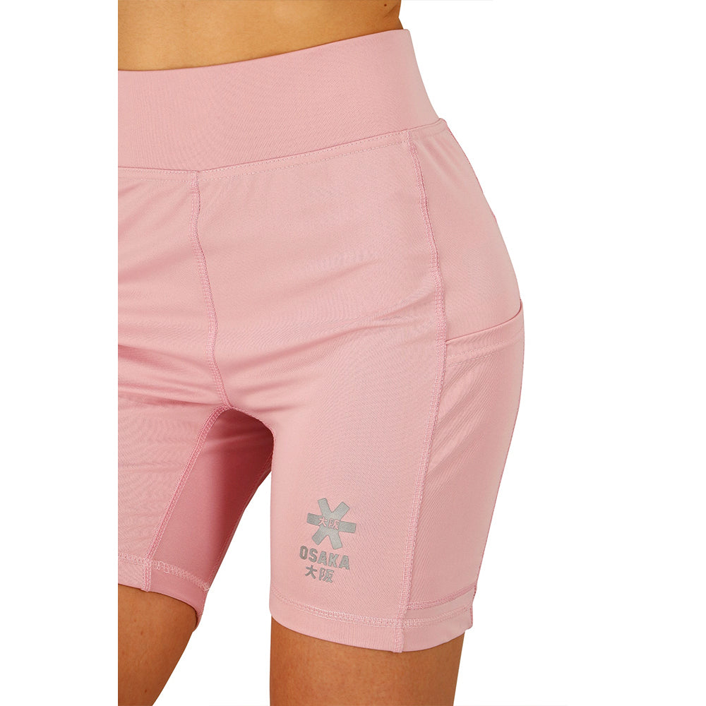 Osaka Women Tech Biker Shorts | Fondant Pink