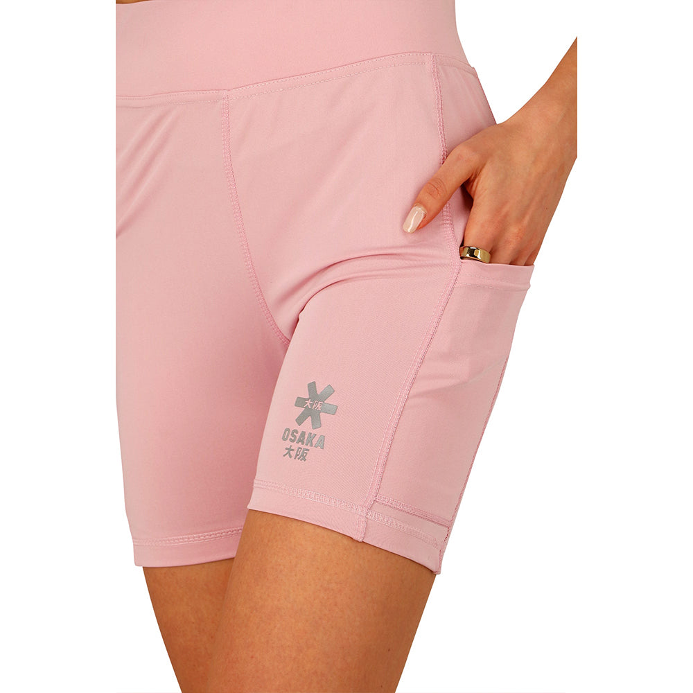 Osaka Women Tech Biker Shorts | Fondant Pink