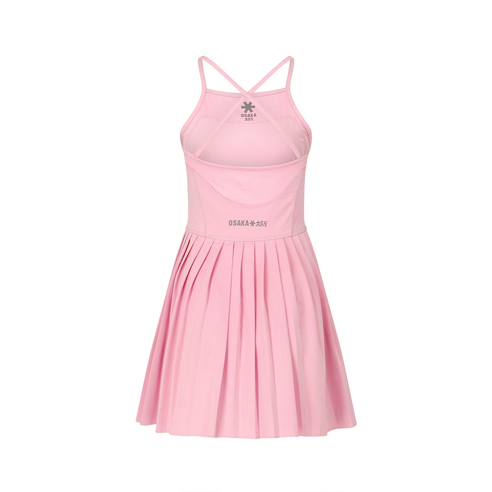Osaka Women Pleated Tech Dress | Fondant Pink