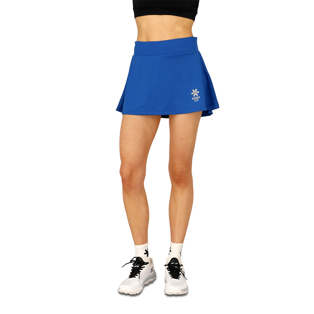 Falda pantalón con vuelo Osaka para mujer | Azul princesa