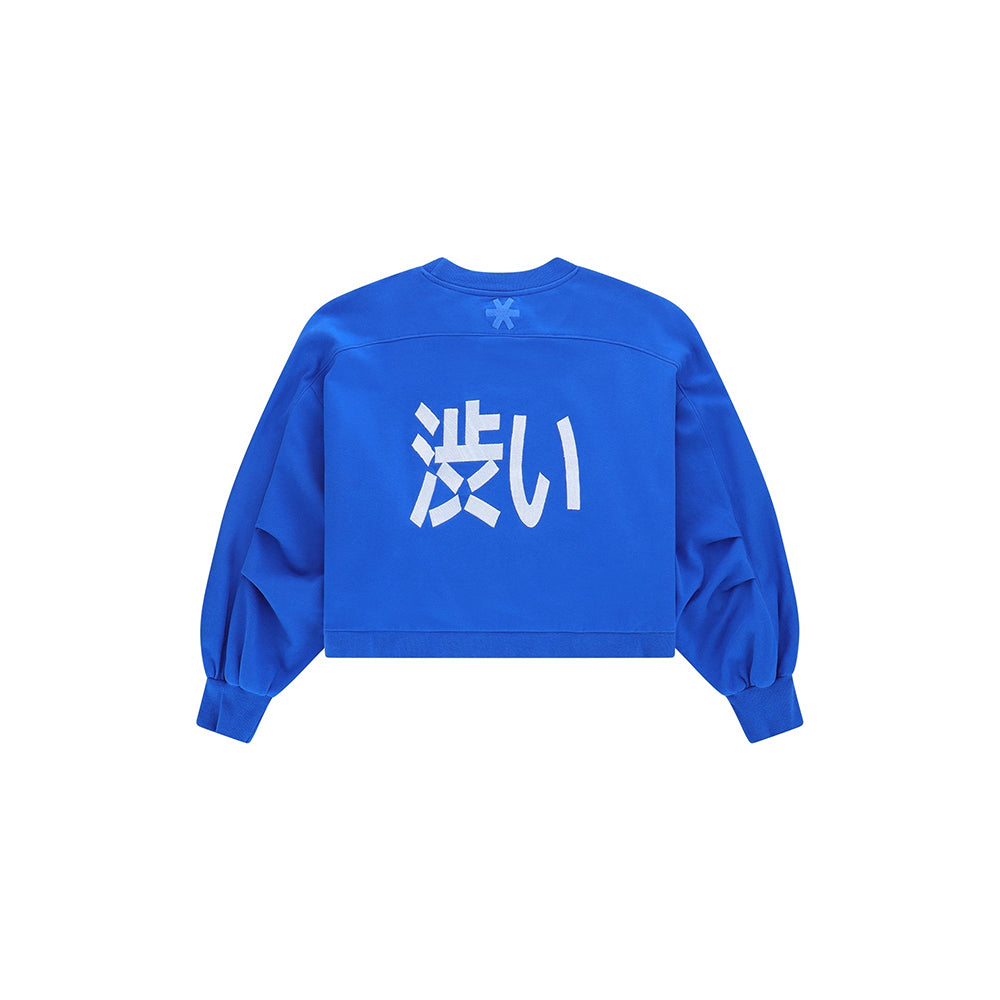 Osaka Women Cropped Sweater | Princess Blue