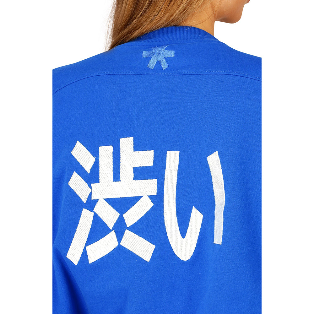 Osaka Women Cropped Sweater | Princess Blue