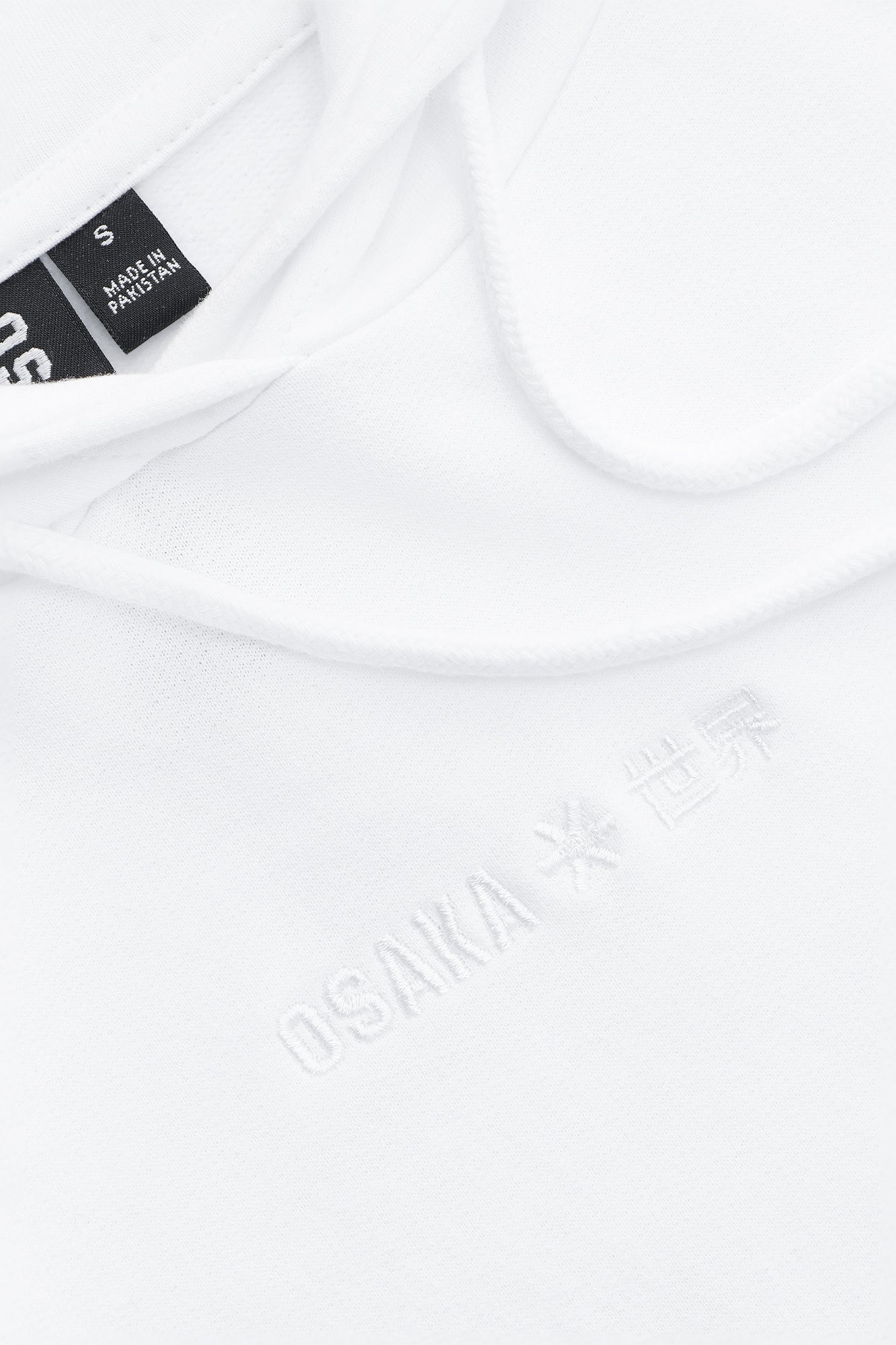 Osaka Women Cropped Hoodie | White