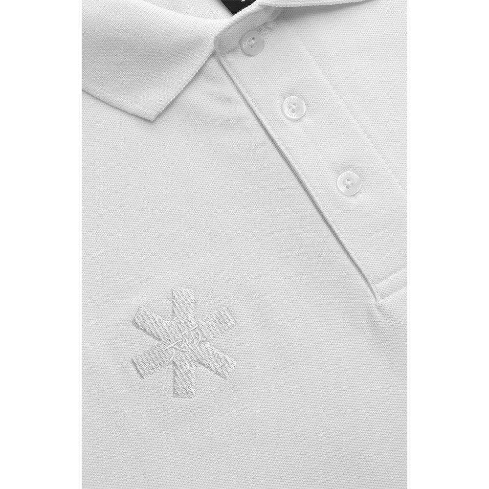 Polo básico unisex Osaka | Blanco