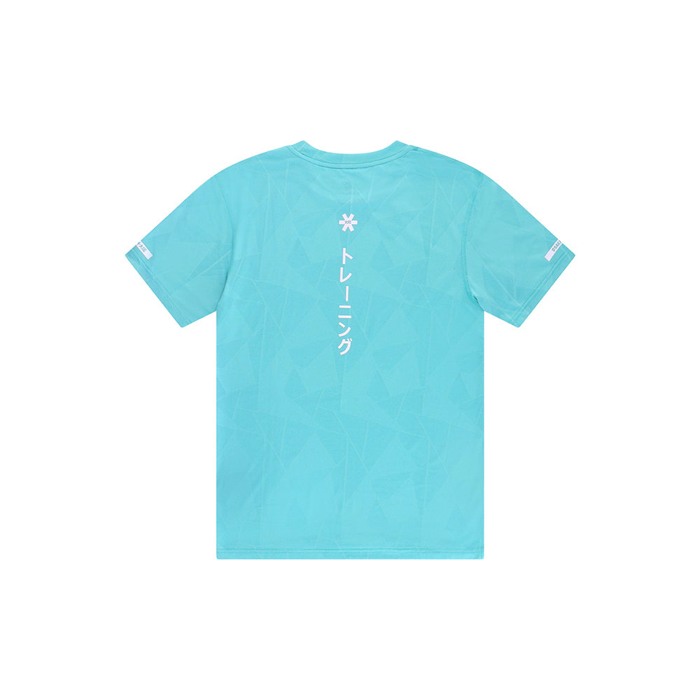 Osaka Men Training Tee Mesh | Aquatic Blue