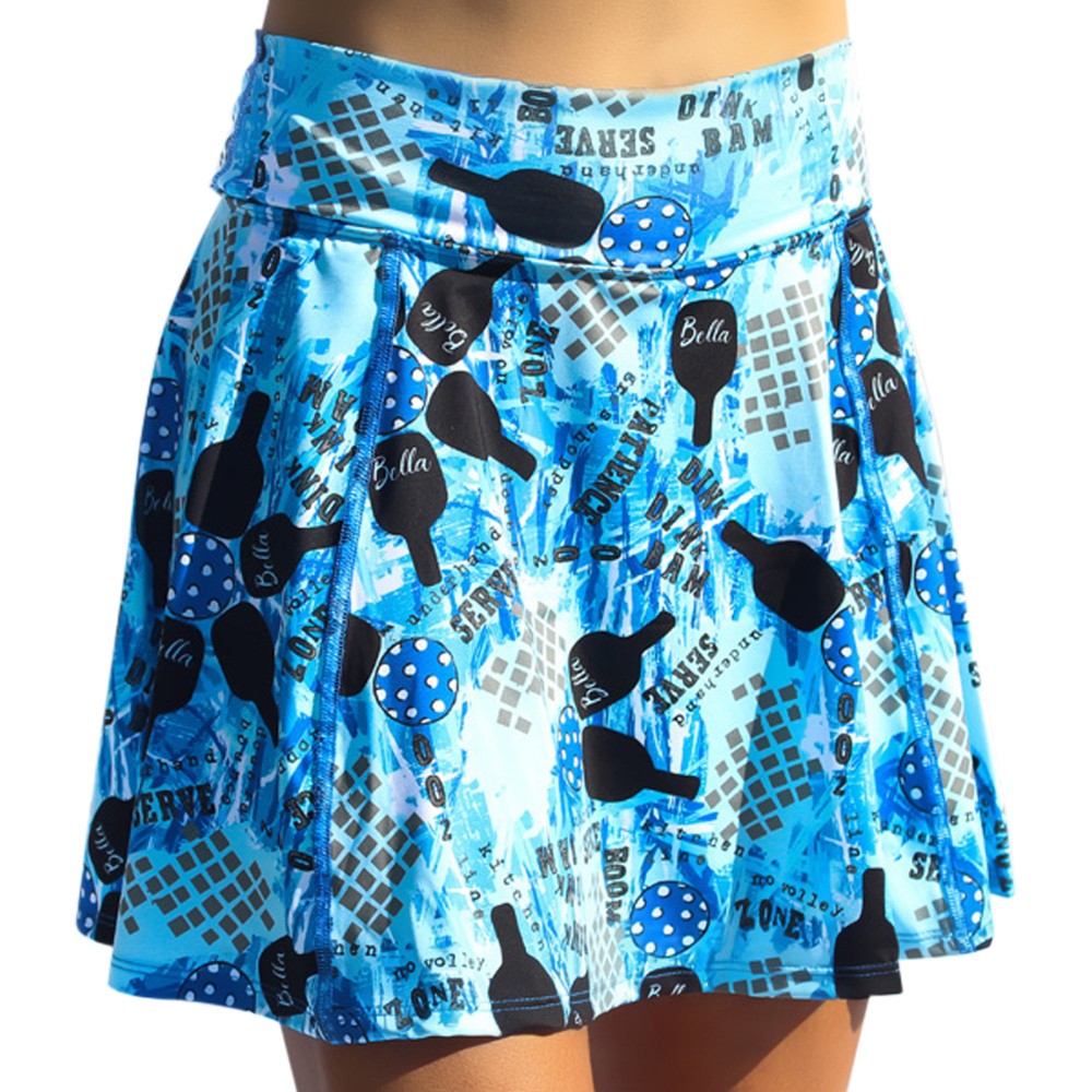 Picckleball Bella Aline Skort Graffiti 2