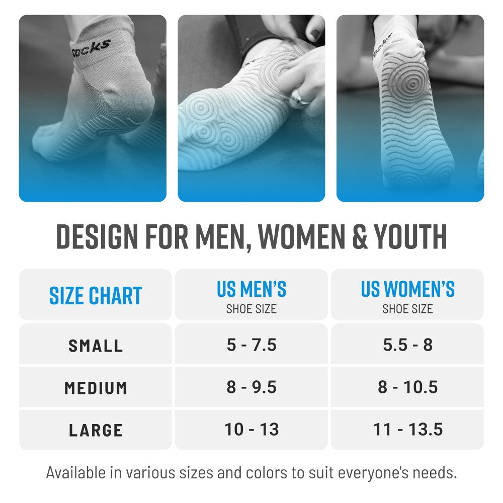 GripSocks for Pilates - Gray