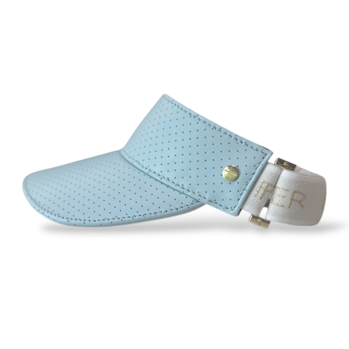 Fenix Sportier The Leather Visor - Bleu Ciel & Gold