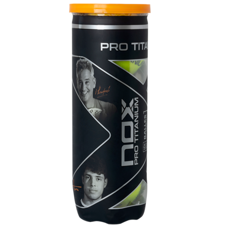 Nox Padel Balls Pro Titanium 3 Ball Can