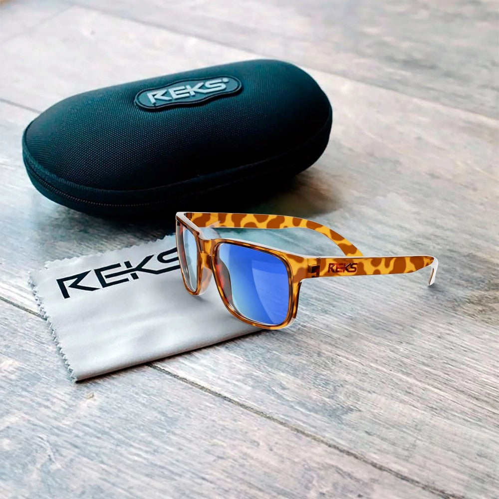 Reks Tortoise Sport Prescription Polycarbonate Sunglasses