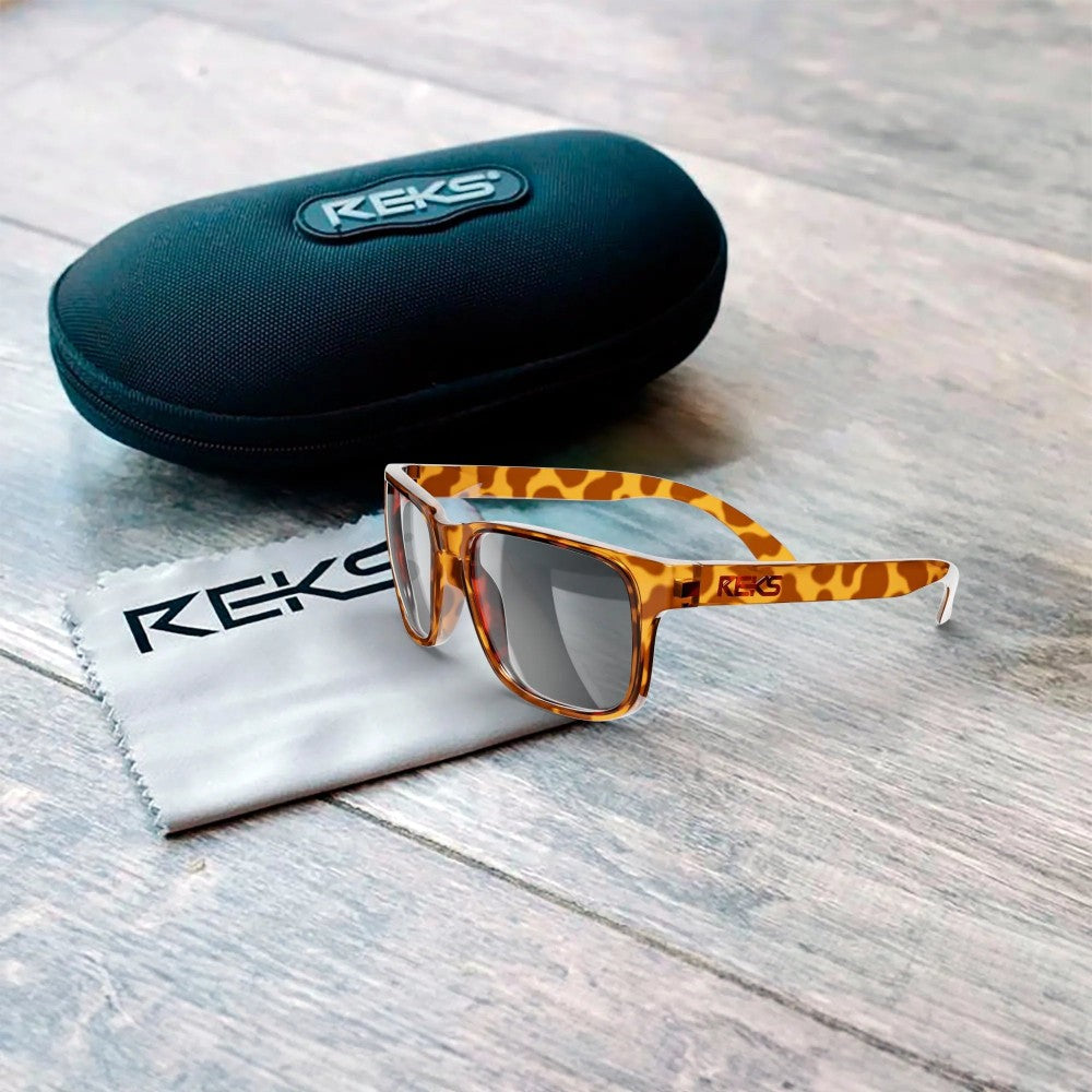 Reks Tortoise Sport Prescription Polycarbonate Sunglasses