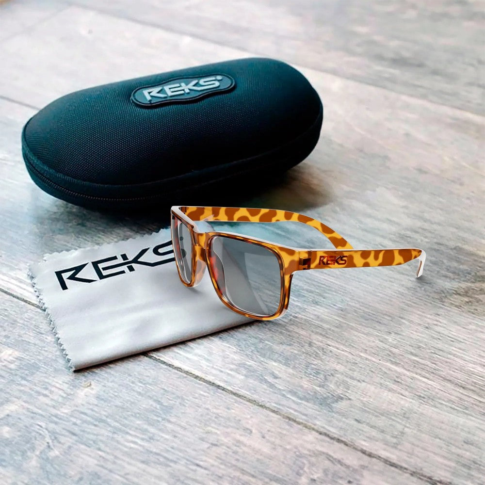 Reks Tortoise Sport Prescription Polycarbonate Sunglasses