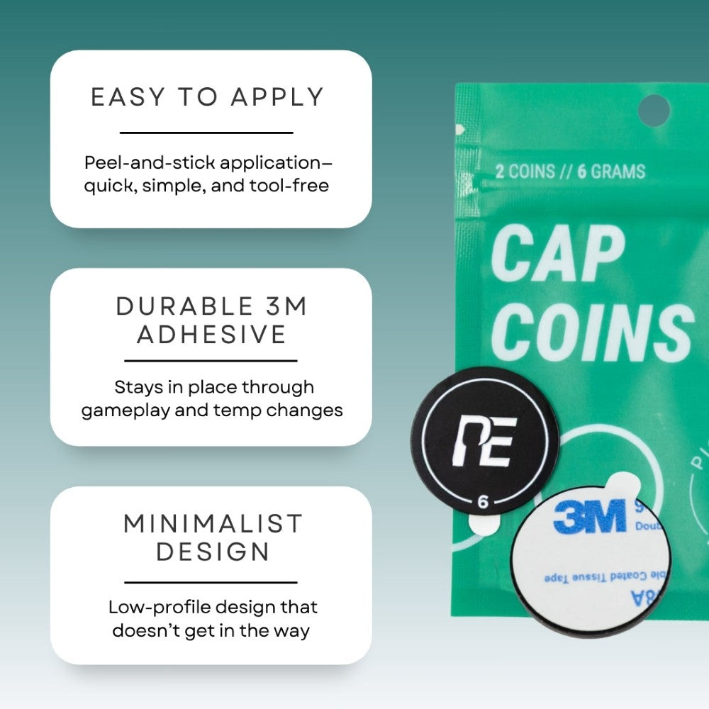 Pickleball Effect  - Cap Coins